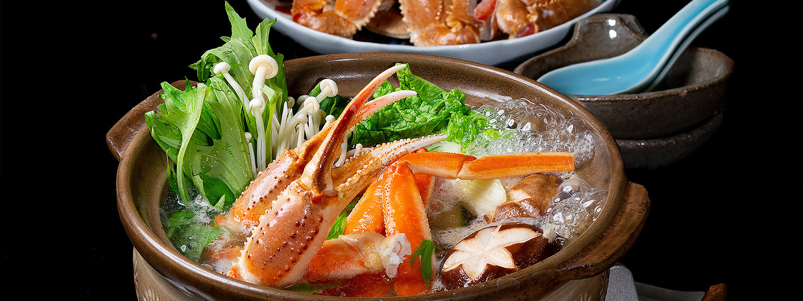 格安松葉かにフルコース